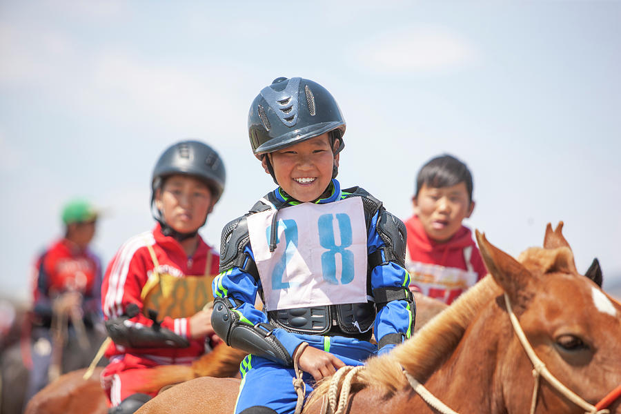 Happy naadam Photograph by Bat-Erdene Baasansuren