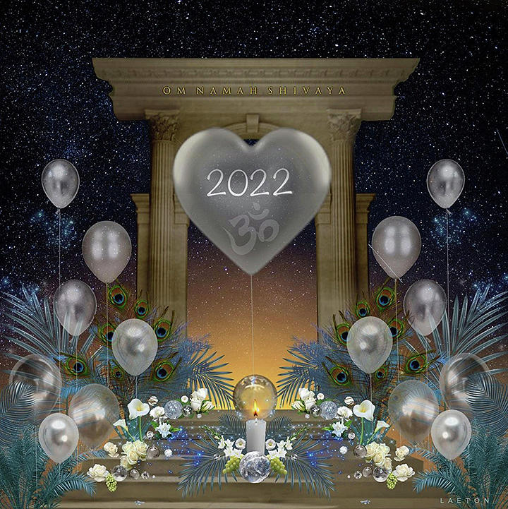 Happy New Year 2022 Digital Art by Richard Laeton