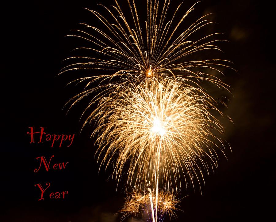 Happy New Year Photograph by Linda MacFarland - Fine Art America