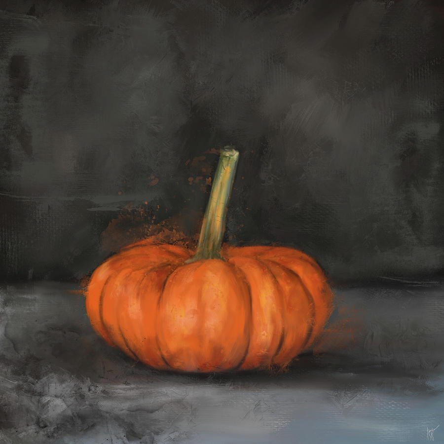 Happy October Painting by Jai Johnson