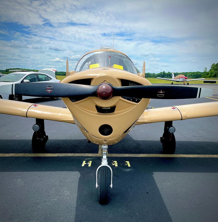 Ercoupe Happy Airplane Photograph by Bill Swartwout - Fine Art America