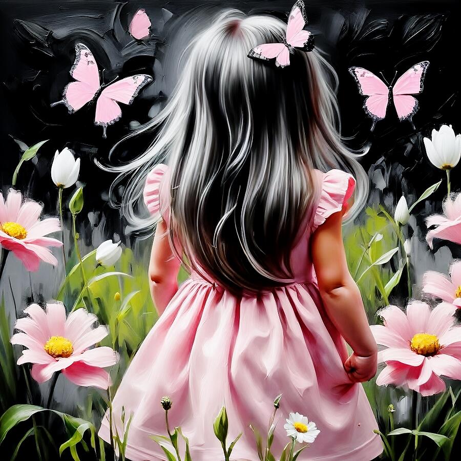 Flower Digital Art - Happy Spring by Preeti M