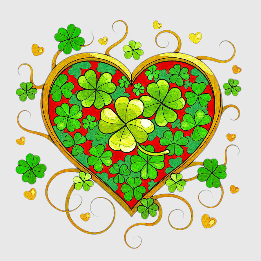 Happy St. Patrick Day - 2 Painting by Anas Afash - Fine Art America