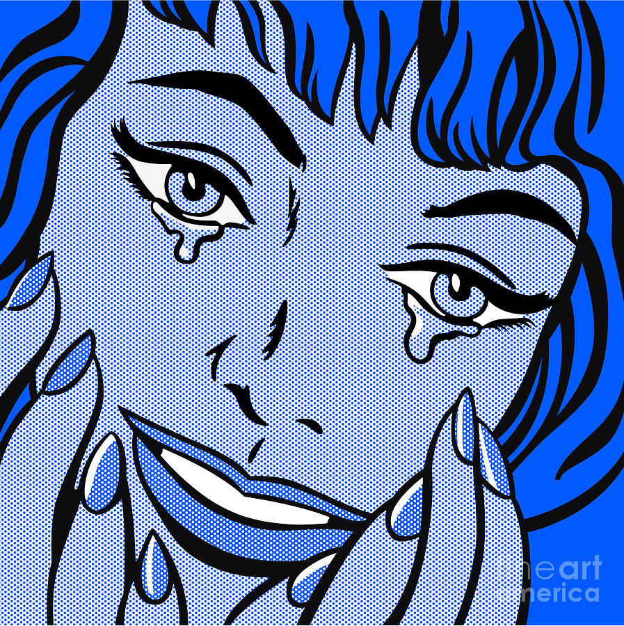 Happy Tears 1964 Blackblue Digital Art