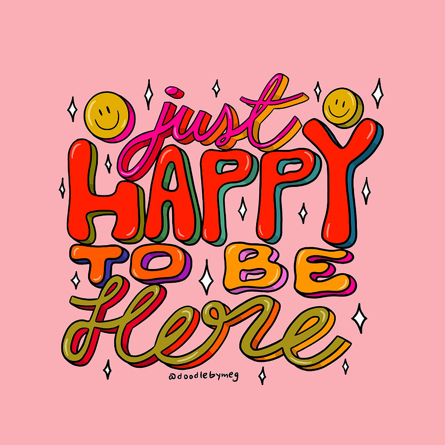 Happy To Be Here Poster trending Painting by Craig Leanne | Fine Art ...