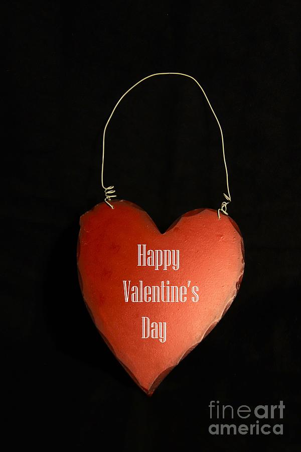 Happy Valentines Day Photograph by Karen Silvestri Happy Valentines Day Photograph by Karen Silvestri
