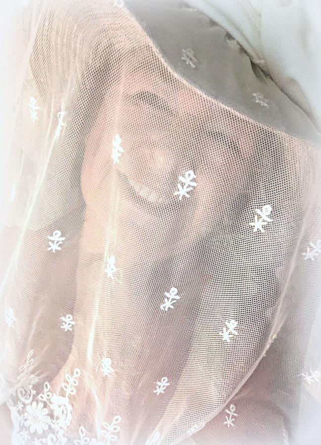 Happy Veiled Self Portrait Photograph by Lori Seaman