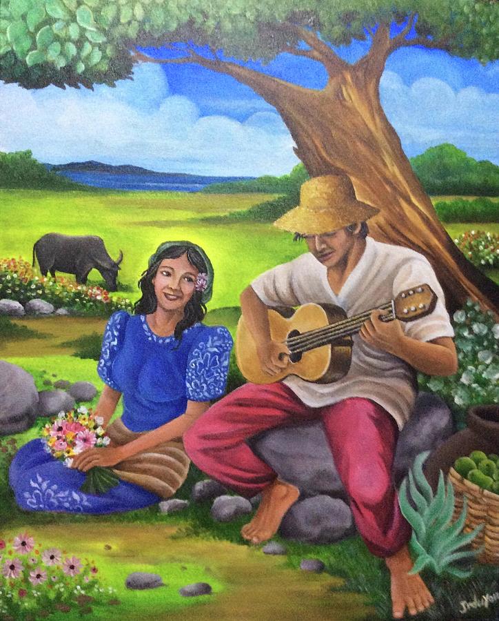 Harana Painting By Joseph Duyan - Fine Art America