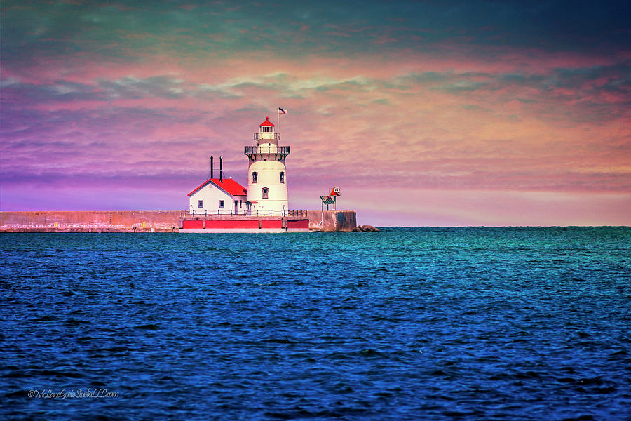 Harbor beach Lighthouse Photograph by LeeAnn McLaneGoetz McLaneGoetzStudioLLCcom