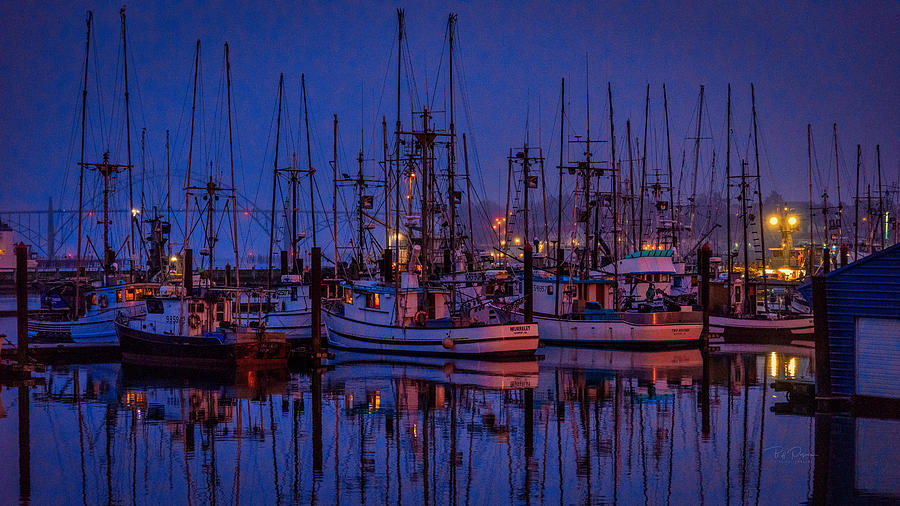 Harbor Dawn Photograph by Bill Posner