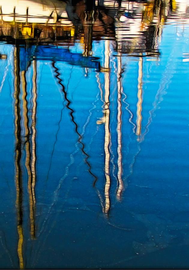 Harbor Reflections Photograph by Iina Van Lawick