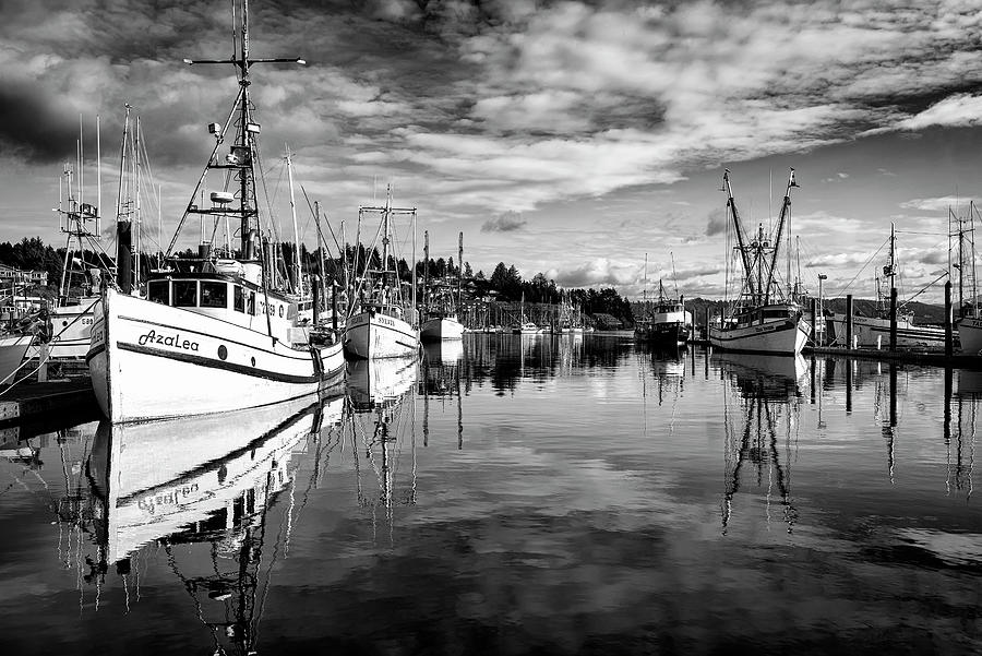 Harbor Reflections Photograph by Steven Clark