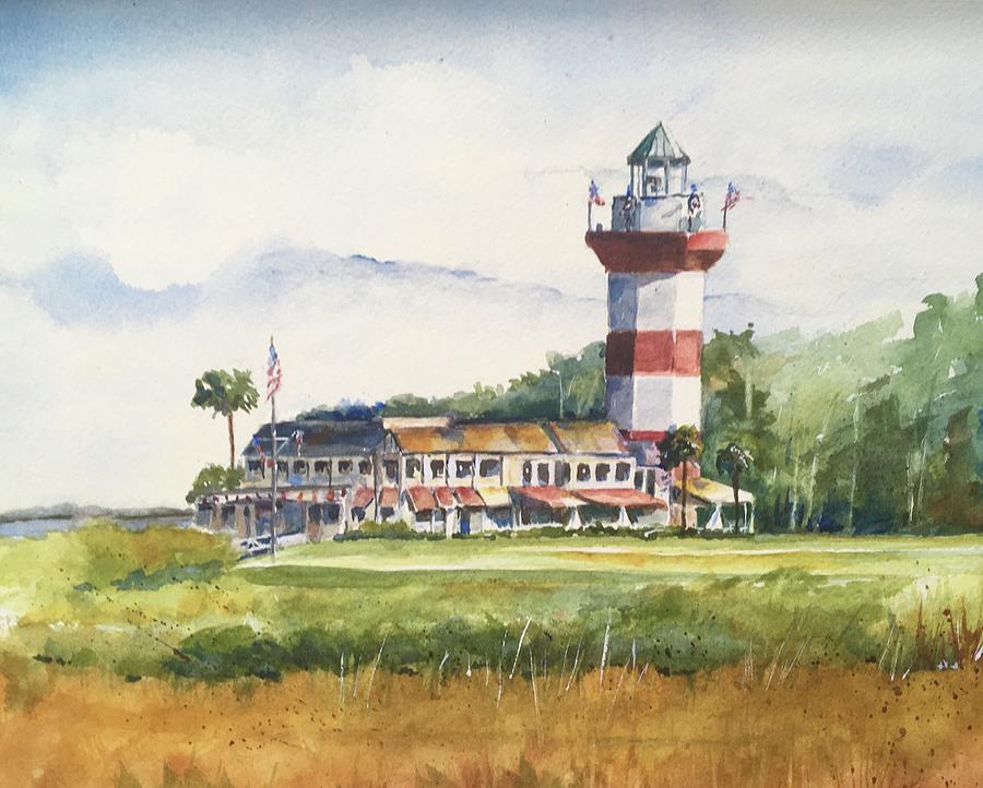 Harbor Town Golf Club Painting by Nancy Sackrison - Fine Art America