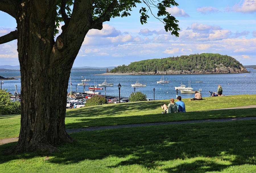 Harbor View, Bar Harbor, ME Photograph by Allen Beatty