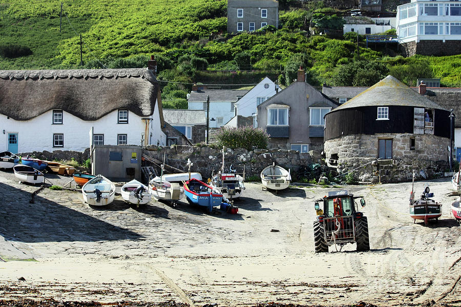 Harbour Cottages Sennen Cove Photograph by Terri Waters
