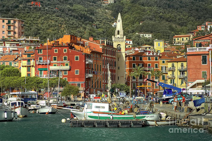Harbour Lerici - Italy Photograph by Paolo Signorini