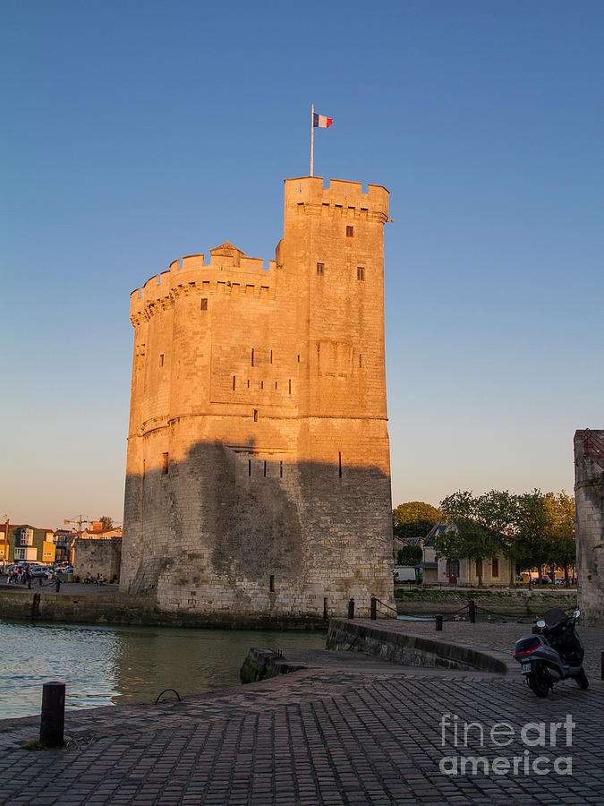 Harbour Tower, La Rochelle, France Photograph by Elaine Teague