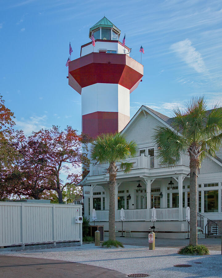 Harbour Town Lighthouse - Hilton Head Island SC - 2 Photograph by John Kirkland