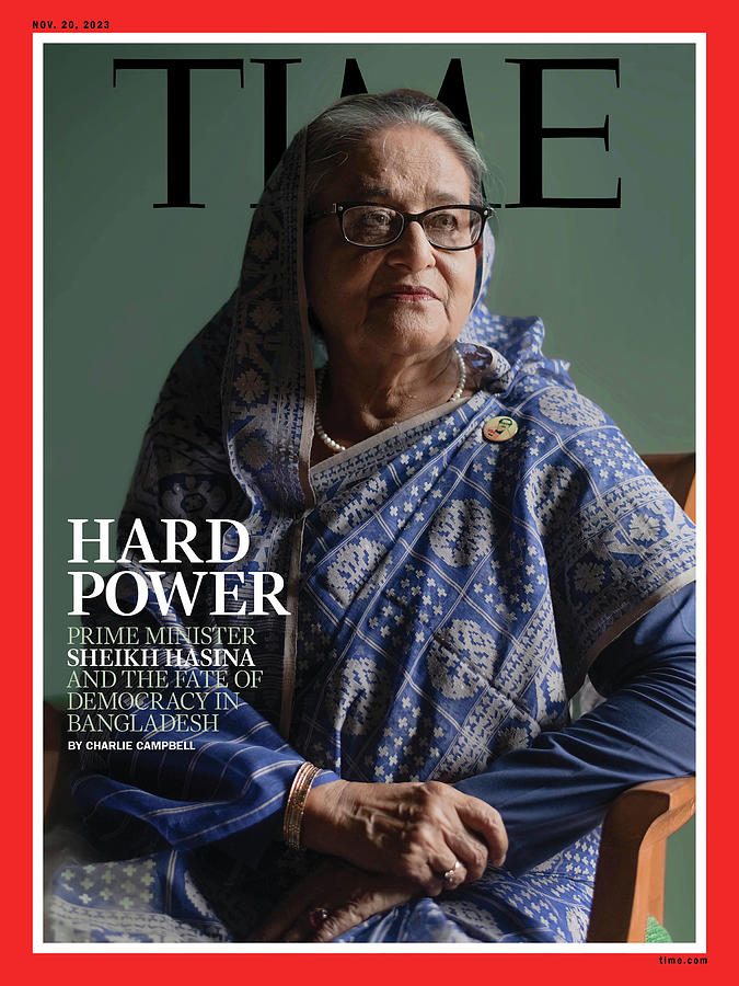 Hard Power Bangladesh Prime Minister Sheikh Hasina Photograph by Sarker Protick