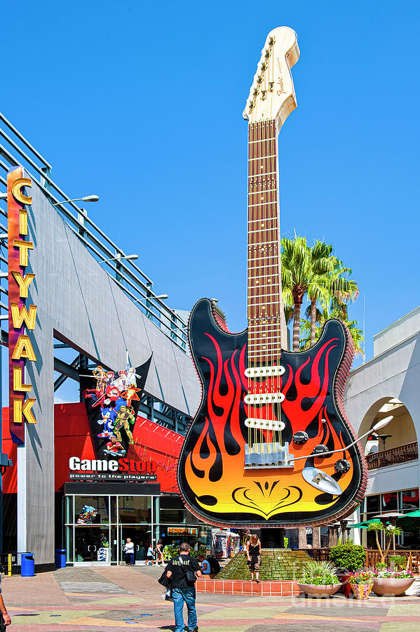 Hard Rock Cafe Universal City Photograph by David Zanzinger
