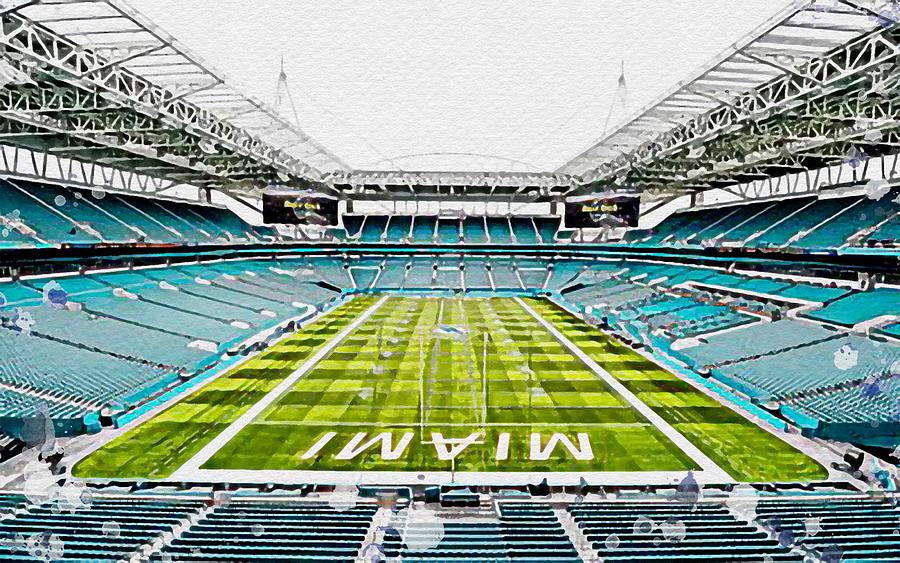 Hard Rock Stadium Miami Dolphins Stadium American Football Pro Player ...