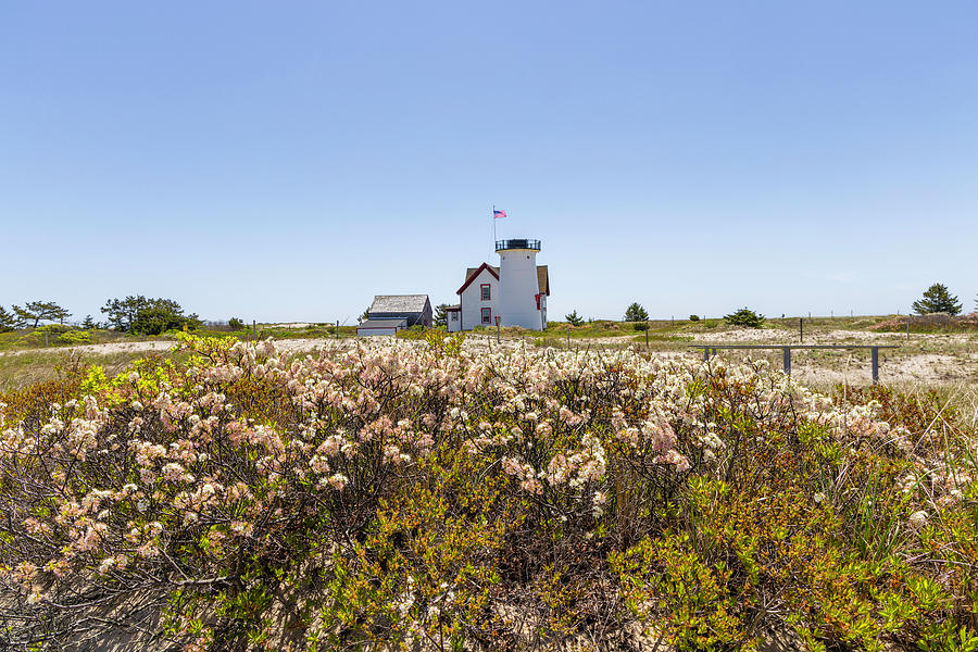 Harding's Beach Lighthouse aka Stage Harbor Lighthouse Photograph by ...