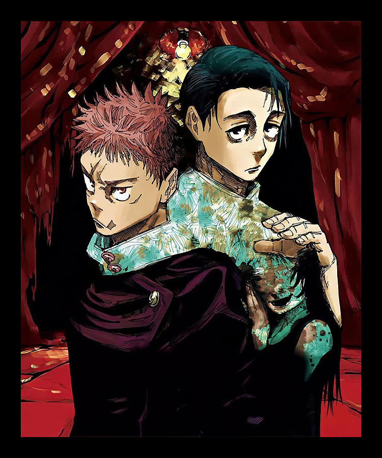 Hardship Cursed Old Friend Character Yuji And Yuta Cover Jujutsu Kaisen ...