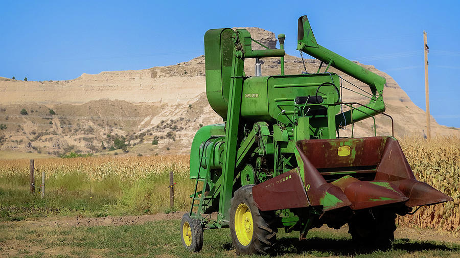 Tractor Photograph - Hardworking by Kamie Stephen Tractor Photograph - Hardworking by Kamie Stephen