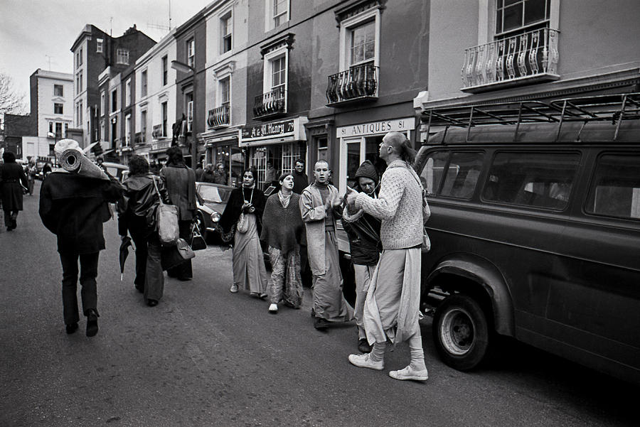 Hare Krishna London 1971 Photograph by Michael Pole