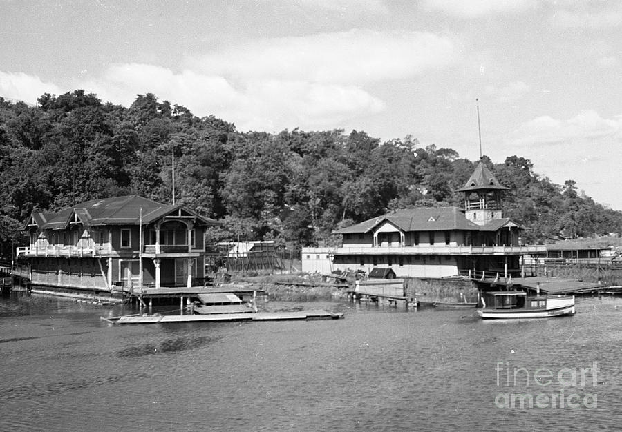 Harlem River Boathouses in 1935 Photograph by Cole Thompson