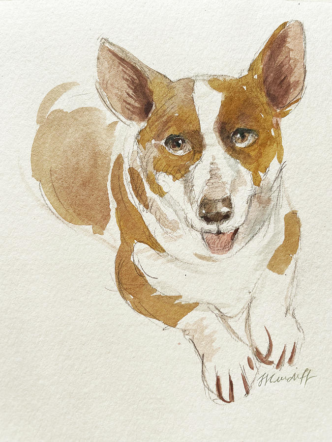 Harley Barkinghouse Painting by Laura Lee Cundiff