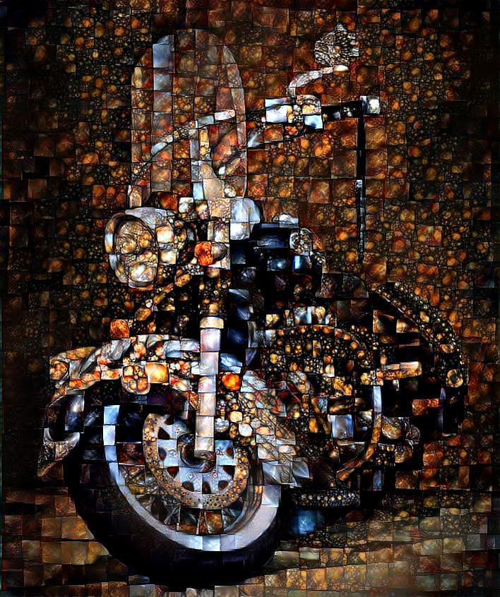 Harley Davidson  Digital Art by Bob Smerecki