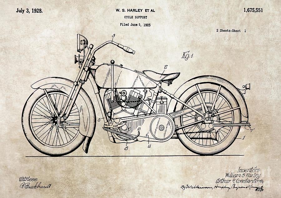 Harley Davidson Painting by Millie Graham Fine Art America