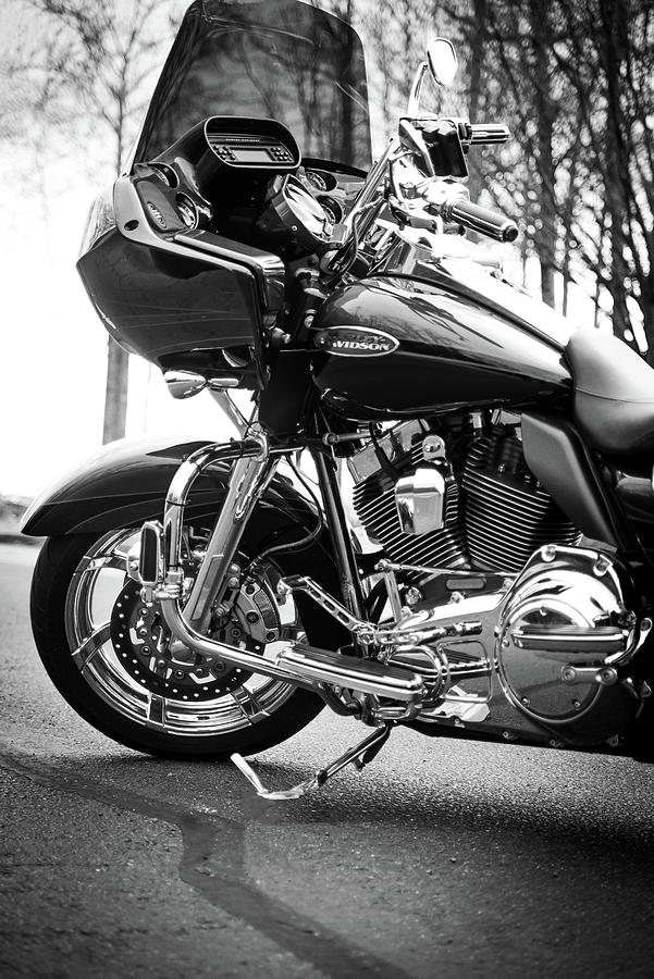 Harley Davidson Modern Motorcycle Fine Art Photograph Photograph by ...