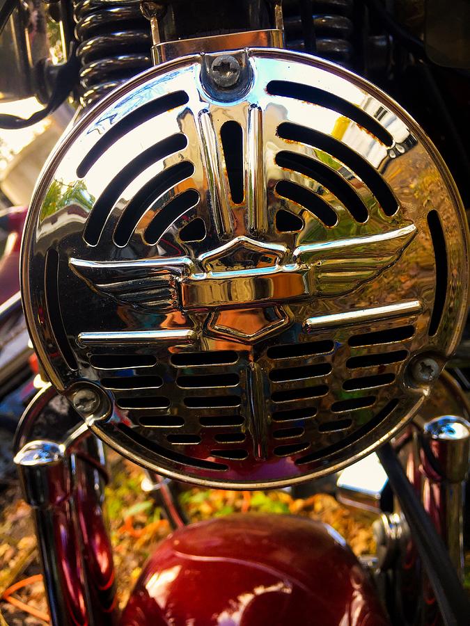 Harley Davidson Motorcycle Horn Photograph by Marie Christiane Mello ...