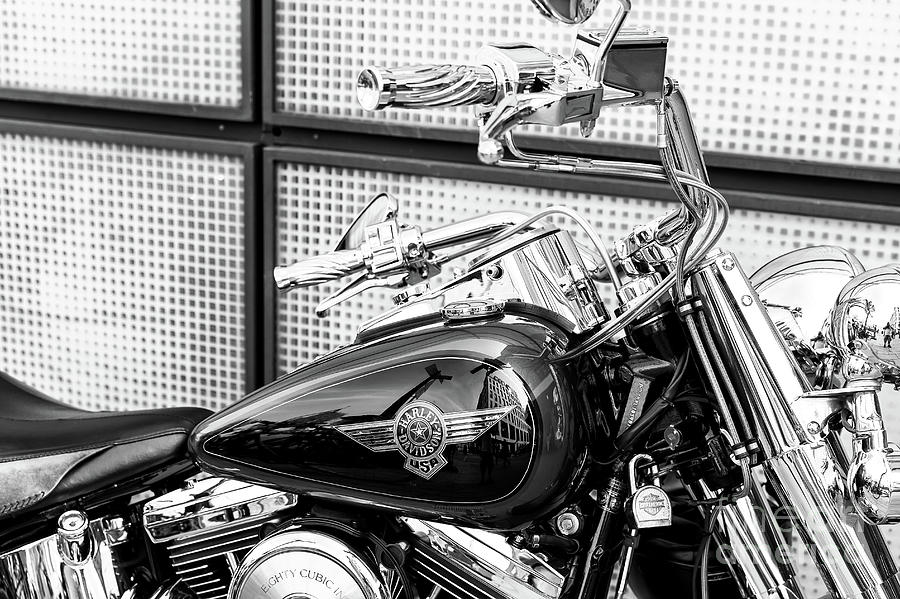 Harley Handles in Hamburg Photograph by John Rizzuto