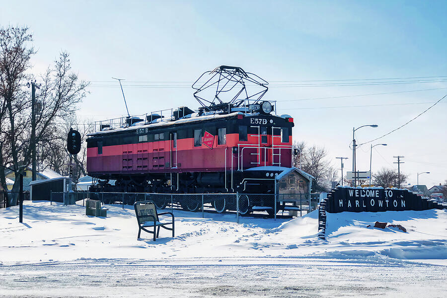 Harlowton historic railroad - Montana Photograph by Tatiana Travelways Harlowton historic railroad - Montana Photograph by Tatiana Travelways