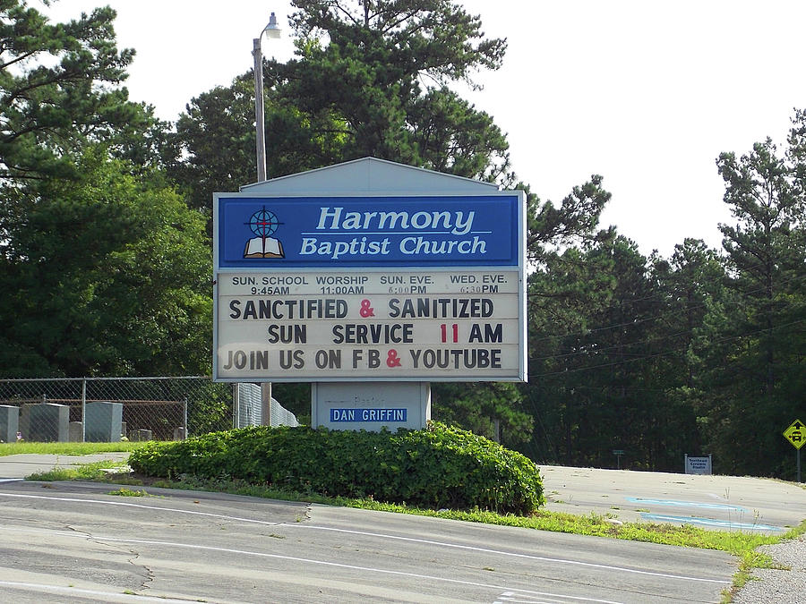  Harmony Baptist Church 2020 Photograph by Matthew Seufer