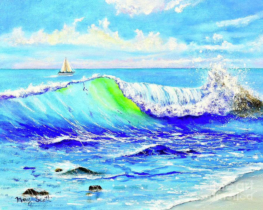 Harmony Of The Sea Painting by Mary Scott