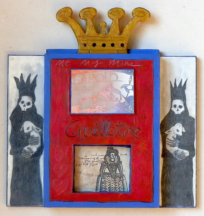 Harold and Queen Mixed Media by Michael Sharber