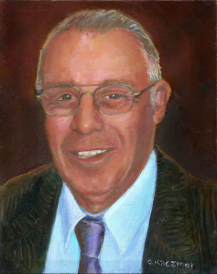 Harold Portrait Painting by Olga Kaczmar