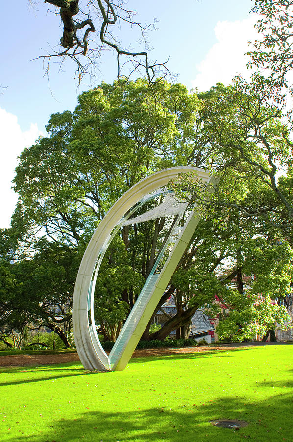 Harp Albert Park Auckland Photograph by David L Moore