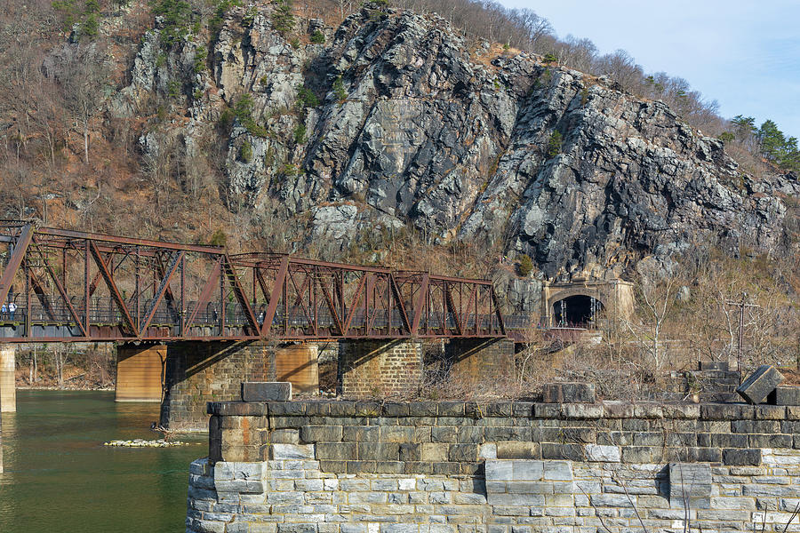 Harpers Ferry Railroad Tunnel Photograph by Liz Albro