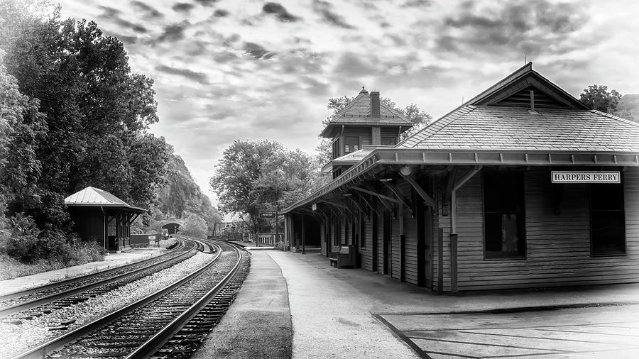 Harpers Ferry Station Photograph by Susan Rissi Tregoning