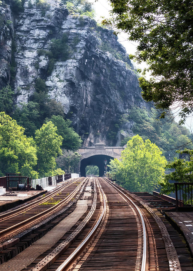 Harpers Ferry Train Tunnel Photograph by Susan Rissi Tregoning