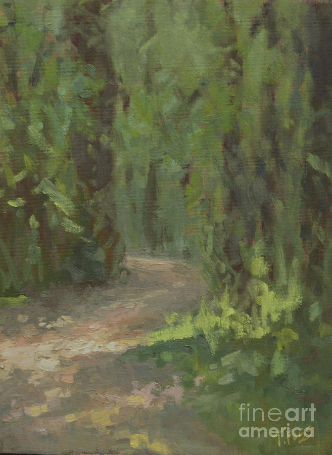 Trail Painting - Harpeth Trail by Tiffany Foss Trail Painting - Harpeth Trail by Tiffany Foss