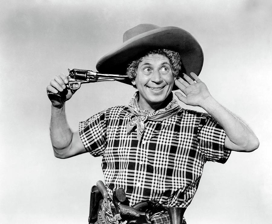 HARPO MARX in GO WEST -1940-, directed by EDWARD BUZZELL. Photograph by Album