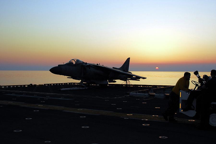 Harrier Operations I Photograph by DeepEarth Images - Fine Art America