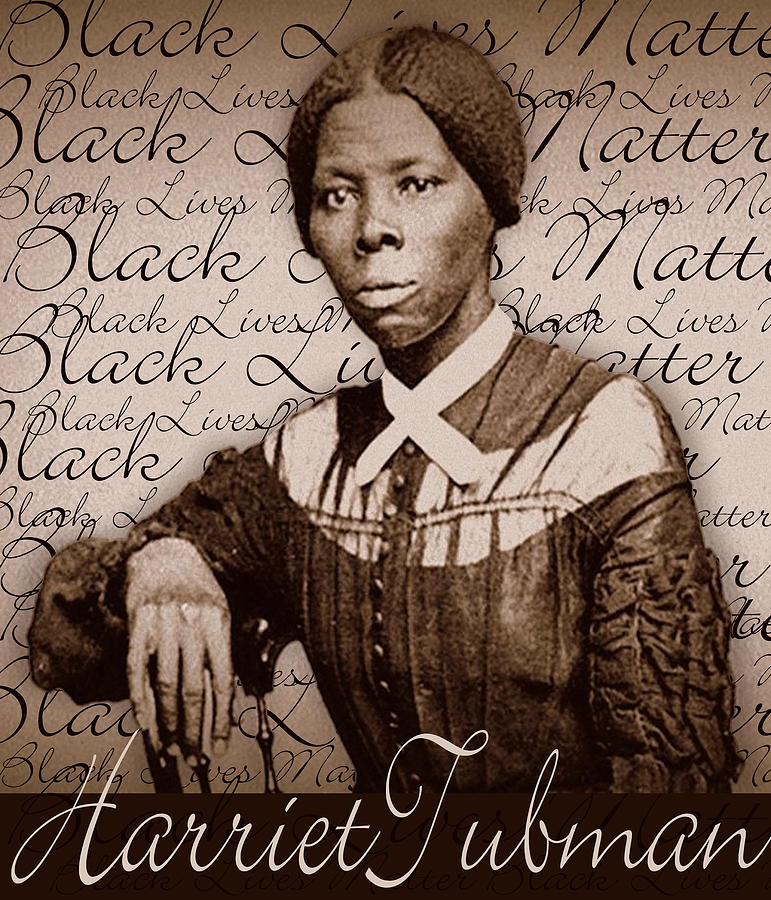 Harriet Tubman Black Lives Matter Painting by Tony Rubino