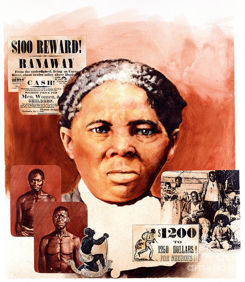 Harriet Tubman Painting by Chris Calle